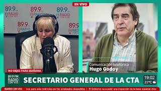 Hugo "Cachorro" Godoy - Secretario General de la CTA | No Dejes Para Mañana