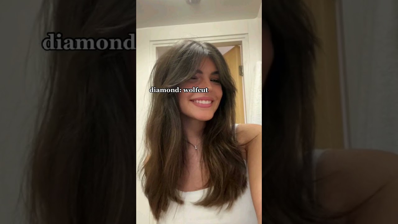 Diamond face shape Haircuts for Girls✨