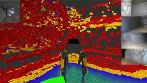 Spot robot perception during the final run of DARPA SubT Challenge