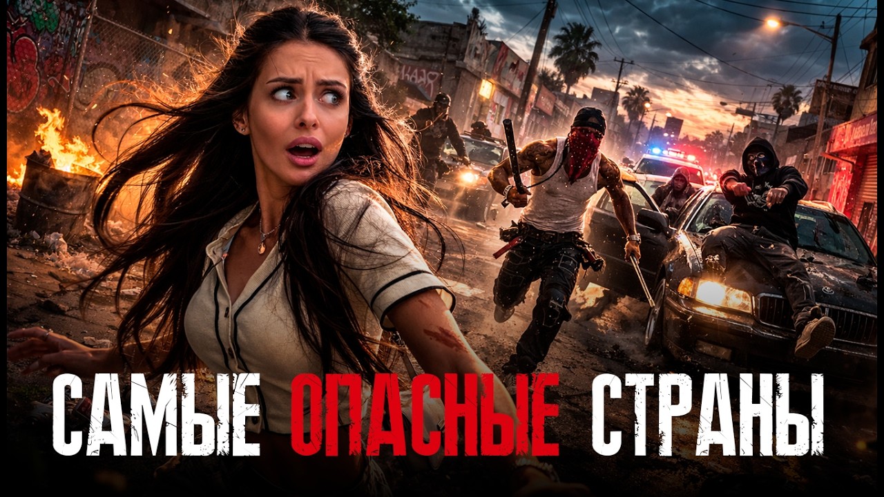 Туда лучше НЕ ЕХАТЬ: 5 Самых опасных стран для путешествий
