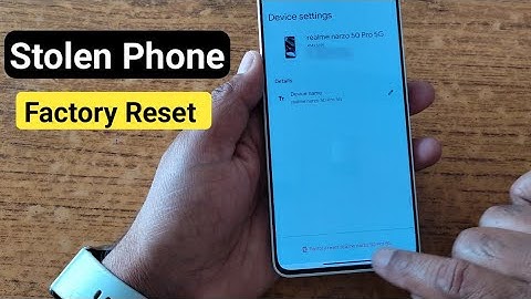 How to erase data from lost android device | lost mobile factory reset