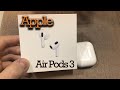 Распаковка air pods 3