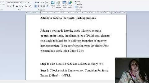 Er. Rashmi sinha Live Stream | Stack Implimentation Using Linked List | Data Structure and Algorithm