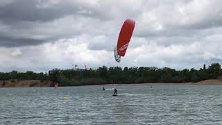 KAUPER XT FALCON 13 mΒ² mit Twintip und PINTXO Bar Lowwind Session