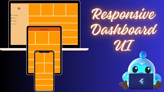 Responsive Dashboard UI | Layout builder | Flutter Tutorial.