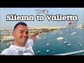 Live Walk Sliema to Valletta !