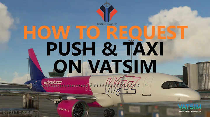 How to get Pushback and Taxi on VATSIM | Beginners Guide to VATSIM on MSFS 2020 [4K]