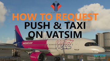 How to get Pushback and Taxi on VATSIM | Beginners Guide to VATSIM on MSFS 2020 [4K]
