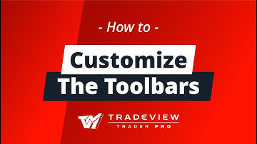 Futures Software Tutorial: How to customize the toolbars.