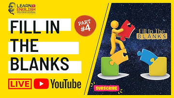 A Live Stream Lesson N2 | Part 4 | Unit 3 Revision | Fill in the Blanks