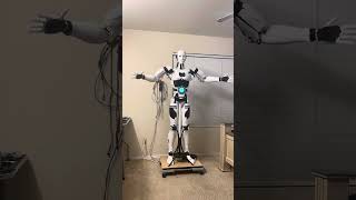 Inmoov full body robot demo with speech and gestures presentation