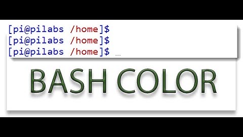 Adding Color to Your Shell