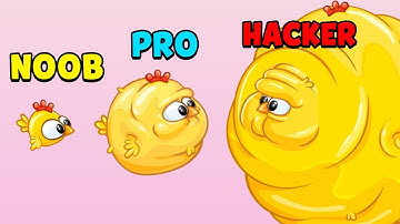 NOOB vs PRO vs HACKER - Fatty Chick
