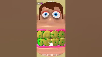 Teeth Runner 🌈🦷💯- All Levels (58-59) Gameplay (Android iOS Games) #Shorts