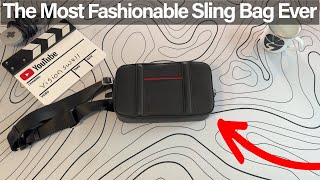 The Most Stylish Sling Bag I’ve Ever Reviewed | Maverick &amp; Co. Manhattan Leather Sling Review