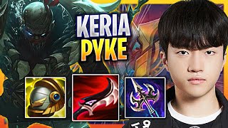 LEARN HOW TO PLAY PYKE SUPPORT LIKE A PRO! | T1 Keria Plays Pyke Support vs Rakan!  Season 2023