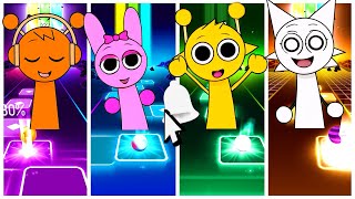 SPRUNKI Incredibox - Coffin Dance Song (COVER) Tiles hop Burn screenshot 4