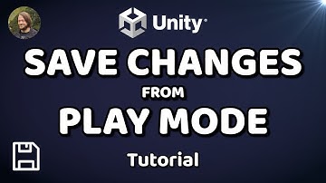 Keep Those Precious Adjustments! - Saving Play Mode Changes - Unity Tutorial / Unity Tip