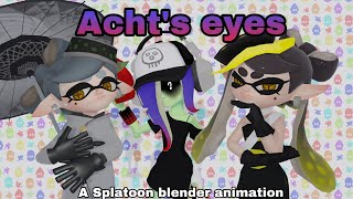Acht’s eyes (#splatoon blender animation) I love #dedf1sh yall I’m going insane