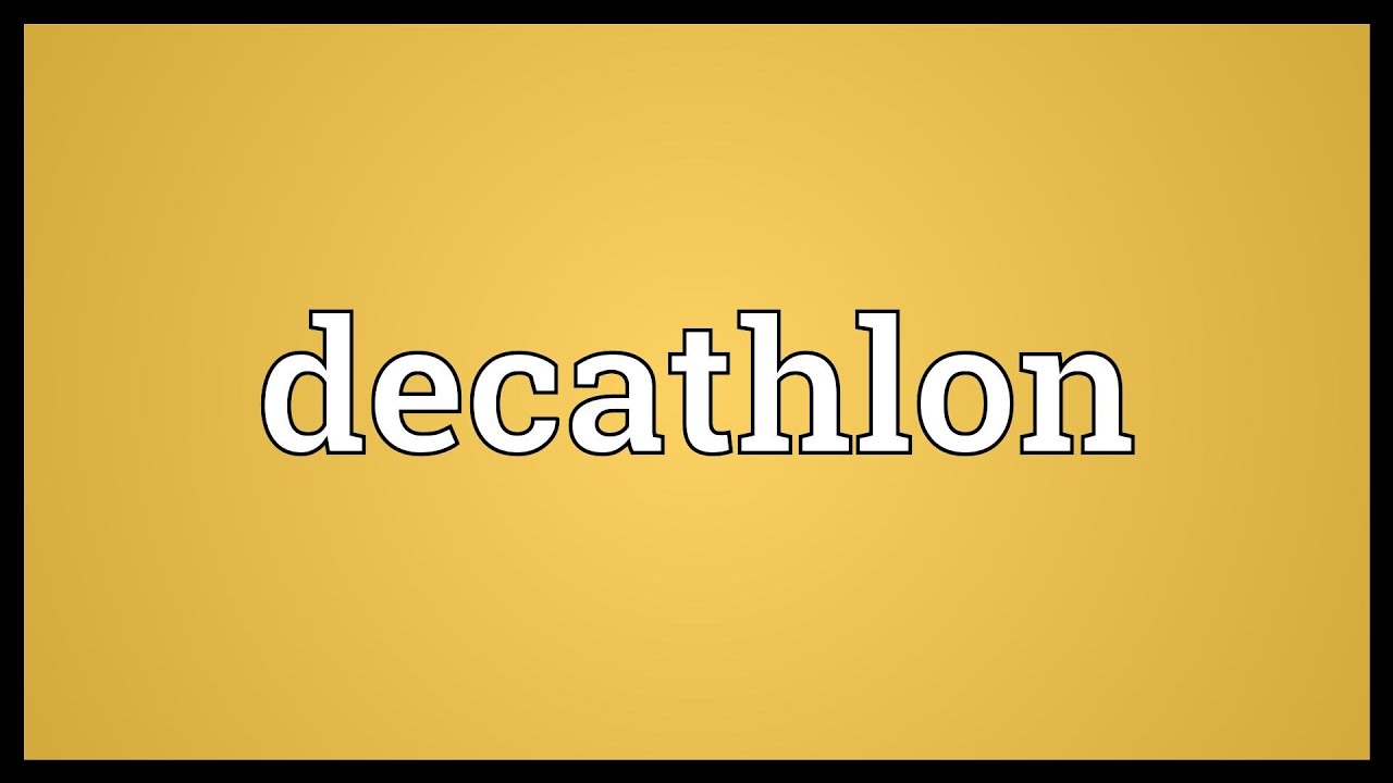 decathlon meaning in english