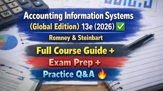 Accounting Information Systems (Global Edition) 13e (2026) ✅ Romney &amp; Steinbart | Full Course Guide