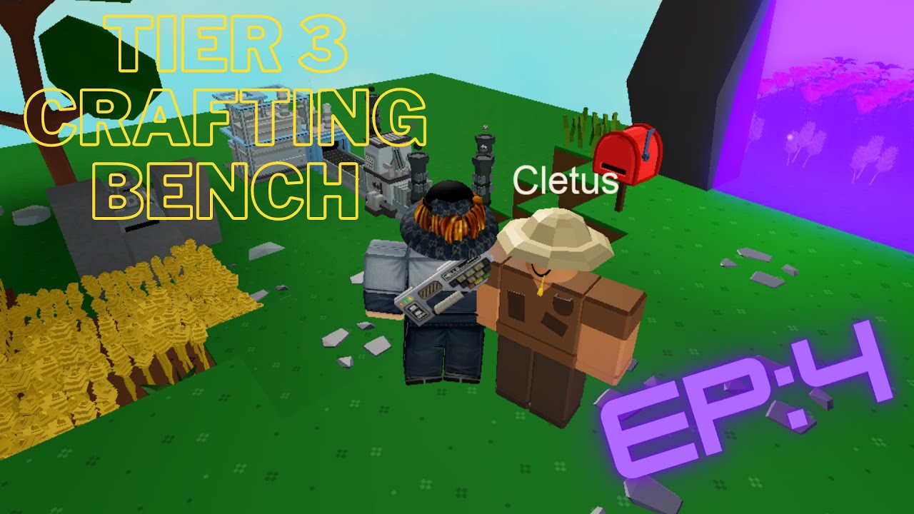 Tier 3 Crafting Bench!! (Ep4 Roblox Islands) YouTube