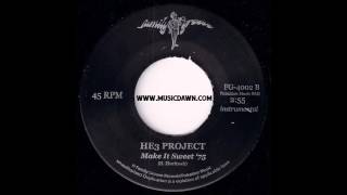 HE3 Project - Make It Sweet '75 Instrumental [Family Groove] Unreleased Modern Soul Funk Breaks 45