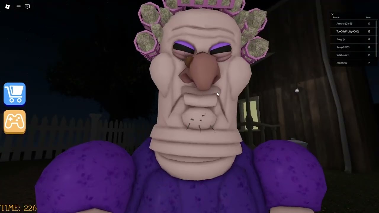 GRUMPY GRAN! SCARY OBBY
