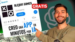 Cómo crear una APP en 2 minutos GRATIS con Inteligencia Artificial 📲 Tutorial FÁCIL Paso a Paso