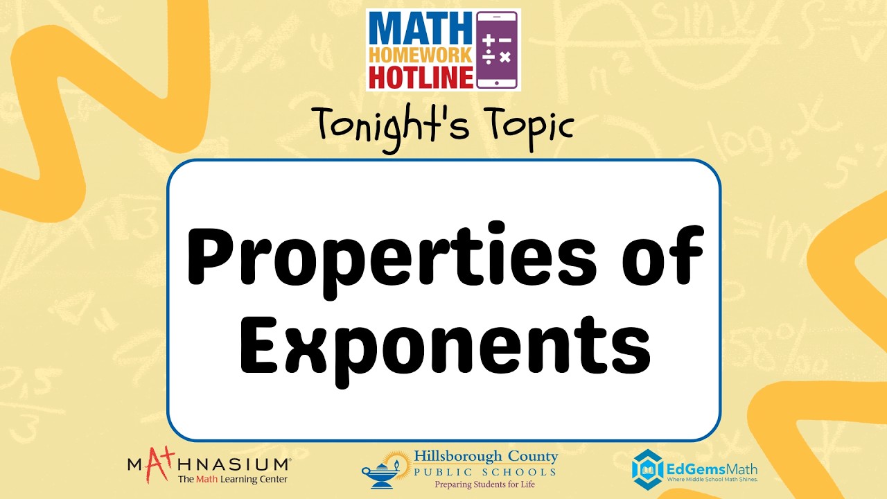 Properties of Exponents (1-29-26) - YouTube