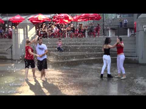 Zouk in Vancouver BC - IZFM 2014 after party - fountain (2)