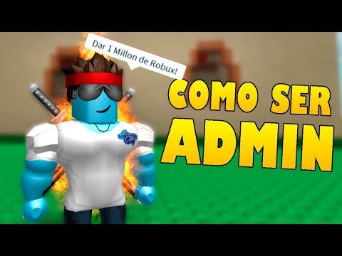 Como Ser Admin En Roblox Muy Facil Youtube - how to get admin badge on roblox 2017 new youtube