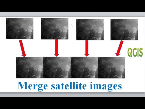 Merge or Mosaic Satellite Images in QGIS - YouTube