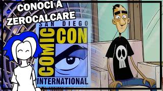 MY INTERVIEW WITH ZEROCALCARE AT COMIC-CON #zerocalcare #tearalongthedottedline