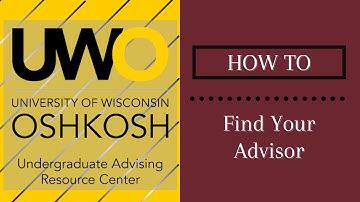 How to: Find Your Advisor