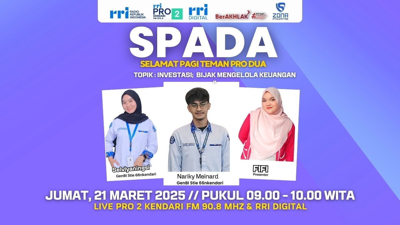 SPADA - Selamat pagi teman produa 21 Maret 2025
