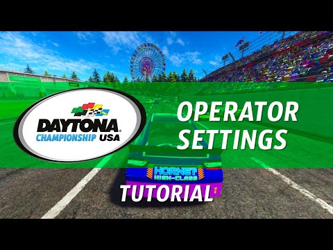 Daytona: Operator Settings Tutorial | Sega Amusements