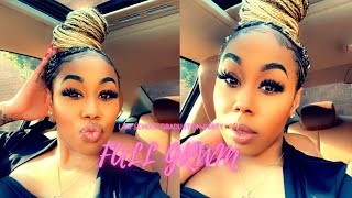 CHIT CHAT| FULL GRWM: NIGHT OUT GET READY WITH ME! MAKEUP + OUTFIT |KYANTE MARIE screenshot 1