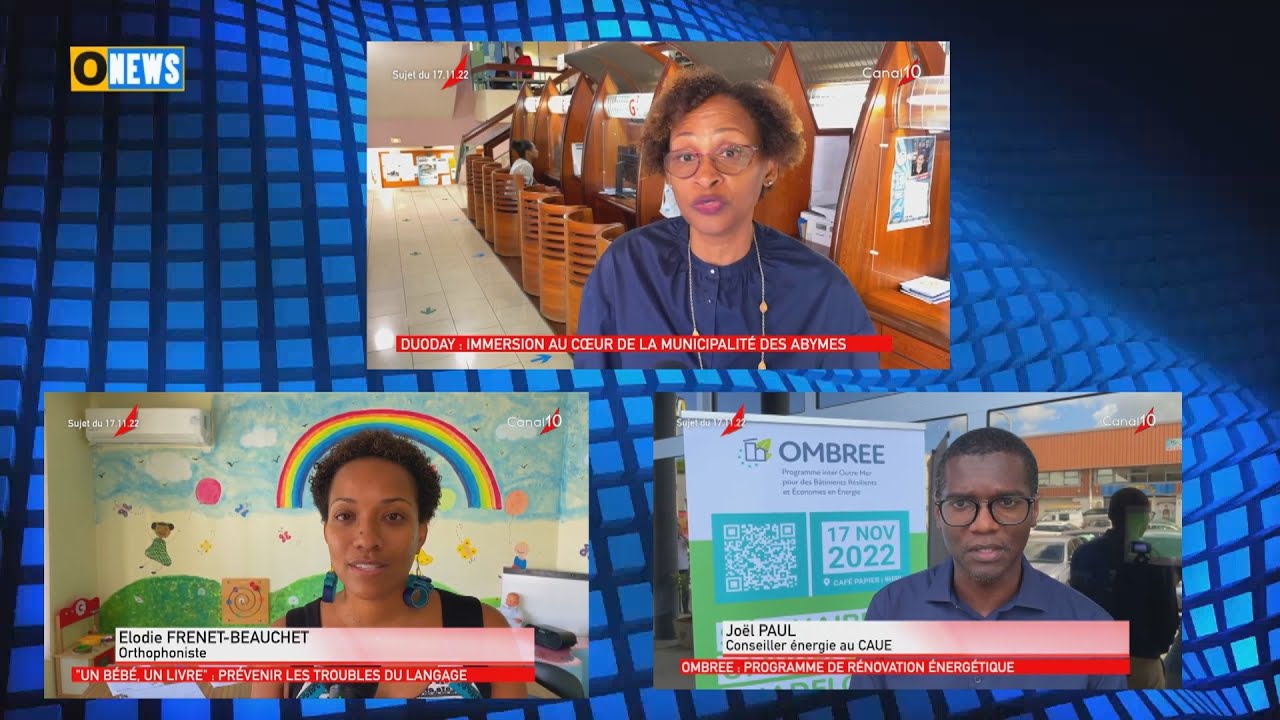 Onews Guadeloupe Le jt de canal 10 - YouTube