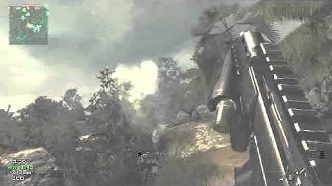 MW3 Noob Tube Headshot Across Map