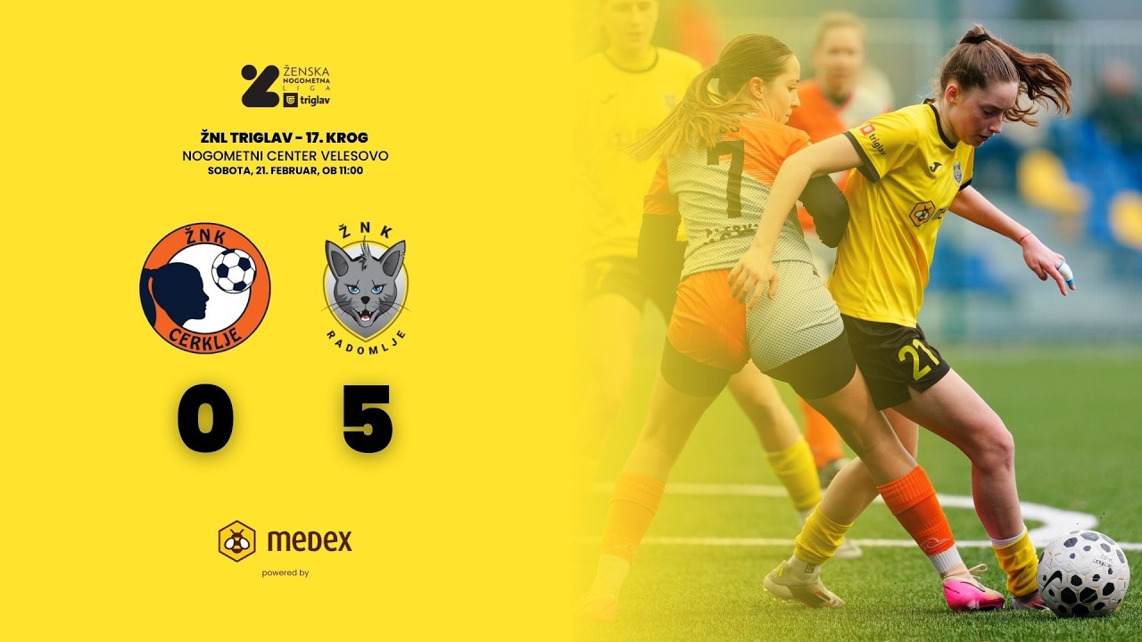 ŽNK Cerklje - ŽNK Radomlje Medex 0:5