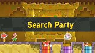 Search Party: Item Park (World Flower) - All Purple Coins, 100% Walkthrough! *Super Mario Wonder* screenshot 5