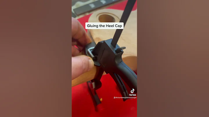 Gluing the Heel Cap on the SGW LESTER