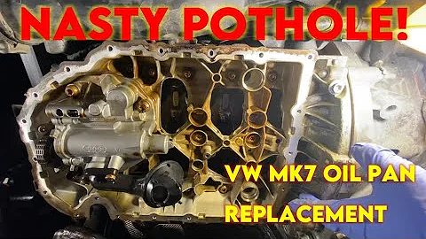VW / Audi  1.8 TSI Oil Pan Replacement & Upgrade - Oil Pickup Replacement