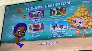 Bubble Guppies The New Guppy 2021 Dvd Menu Walk-Through