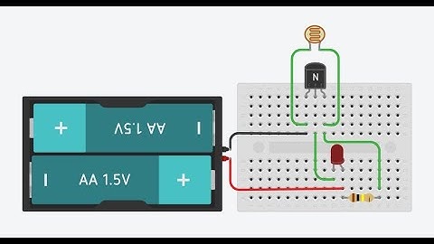 조도센서를 이용해서 어두울 때 Led켜는 회로(가로등 원리)