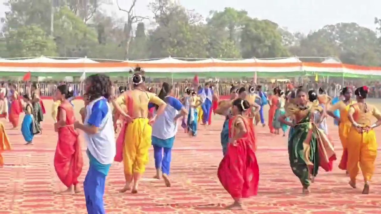 Betul police ground 26 January 2026 dance 