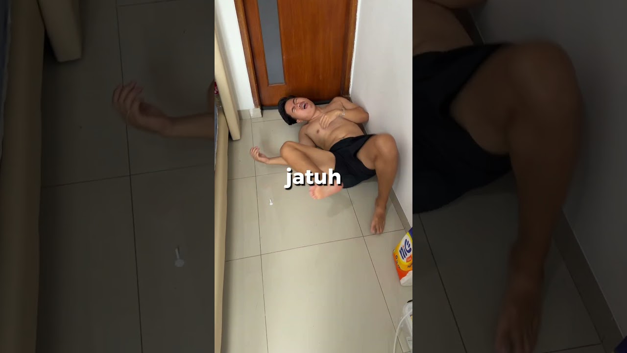jangan jatoh lagi ya nak
