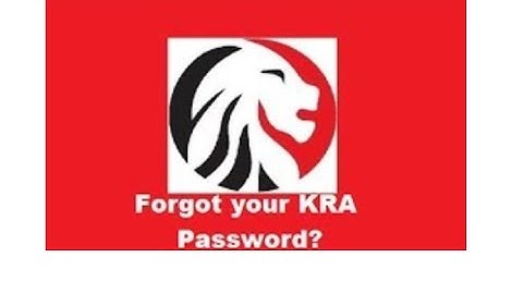 HOW TO RETRIEVE KRA PIN//ITAX PASSWORD //CHANGE OF EMAIL USED DURING REGISTRATION