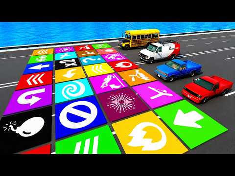 🏎️ Crazy Vehicle Challenges with Impossible Pads! 🚚💨 BeamNG.drive